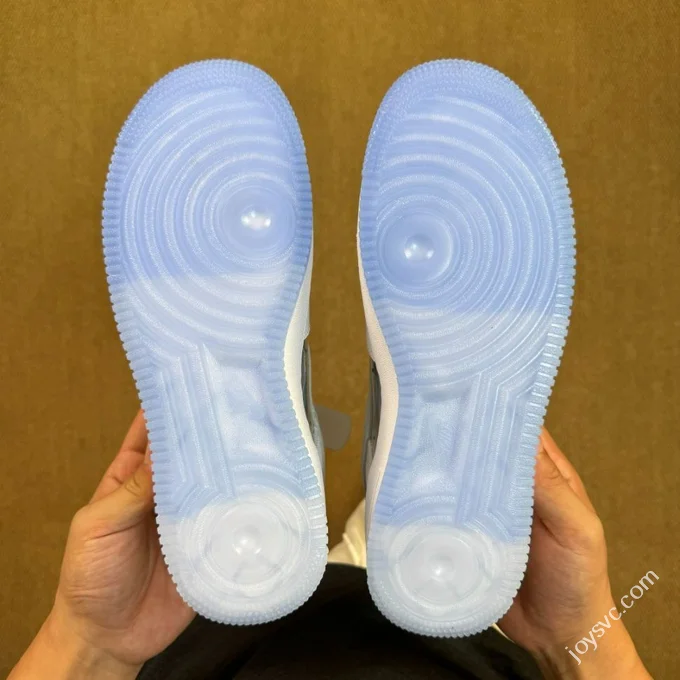 3A Pure Original Air Force 1 AF1 Translucent Sea Salt Blue IB5724-100