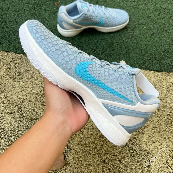 Pure Original Kobe 6 Caitlin Clark UNC Blue Collaboration IO3672-400