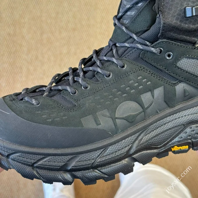 Pure Original Hoka ONE ONE Ultra High Top Black Trail Running Shoes 1129958/BBLC