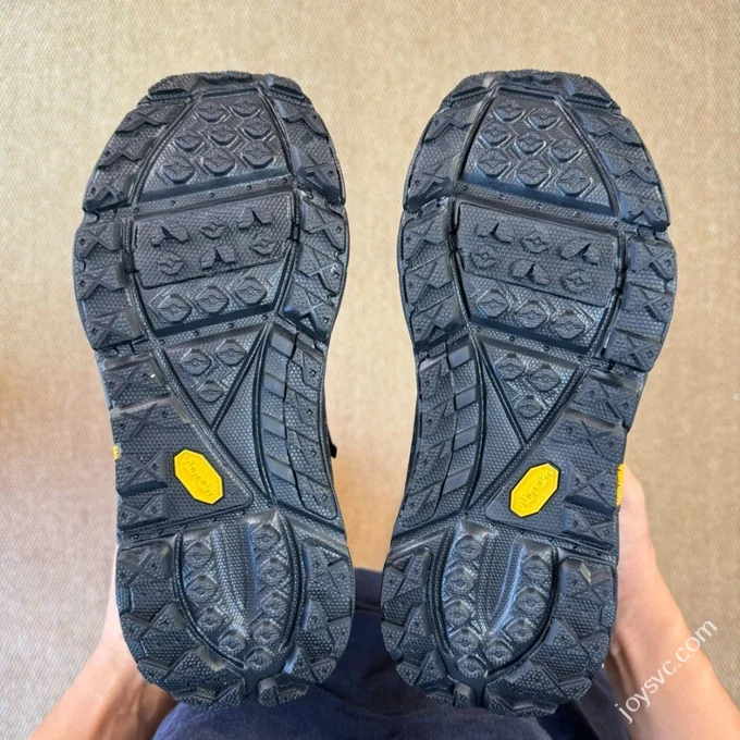 Pure Original Hoka ONE ONE Ultra High Top Black Trail Running Shoes 1129958/BBLC