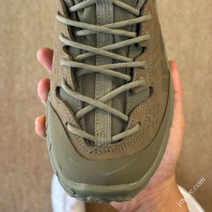 Pure Original Hoka ONE ONE Ultra High Top Military Green Trail Running Shoes 1129958/BOIG
