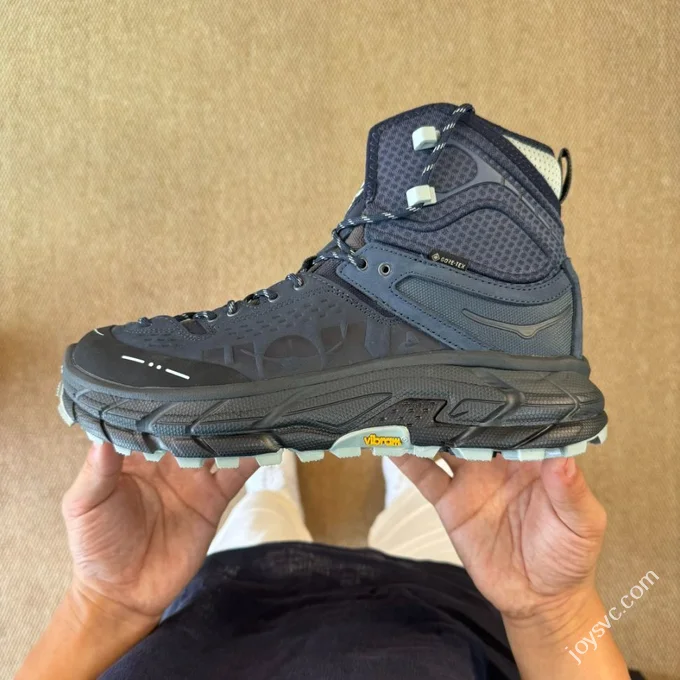 Pure Original Hoka ONE ONE Ultra High Top Deep Blue Collaboration Trail Running Shoes 1144651/BJDT