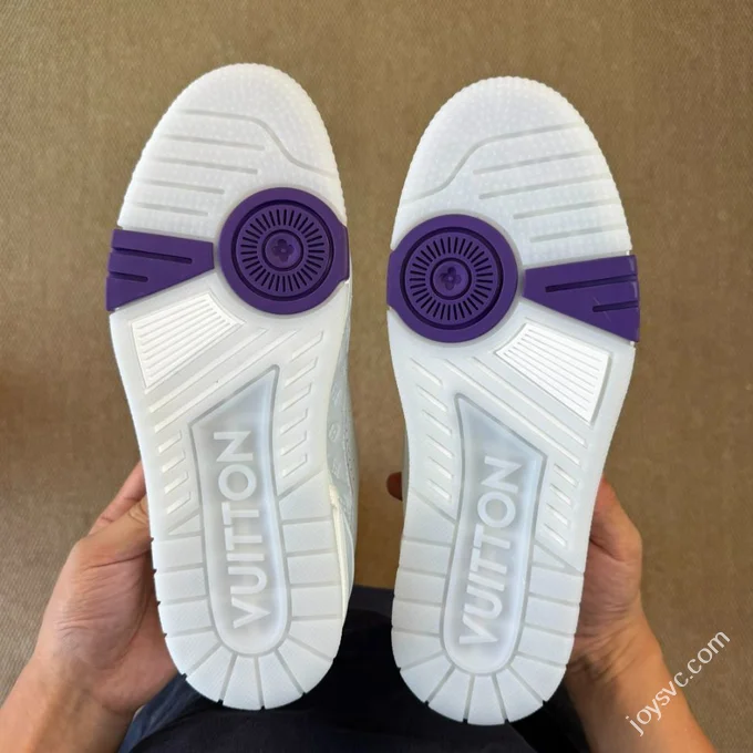 LV Shanghai Cruise Limited White Pink LOUIS VUITTON Trainer