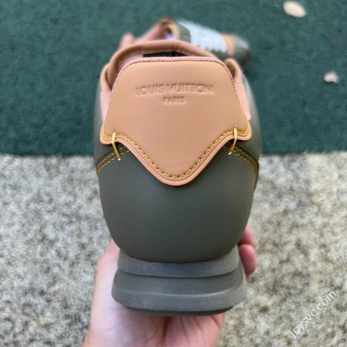 LV Soccer Shoes Green Red Brown LOUIS VUITTON x Nigo Collaboration FW25