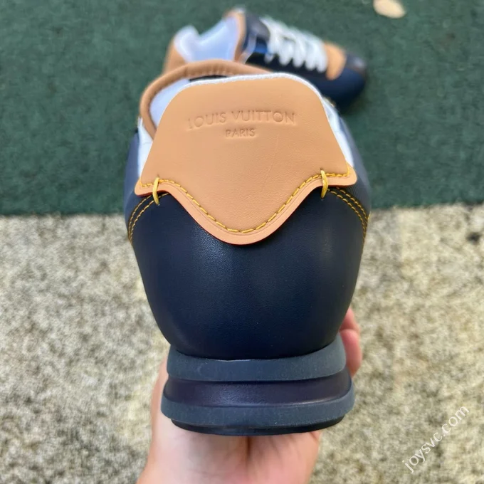 LV Soccer Shoes Blue Brown LOUIS VUITTON x Nigo Collaboration FW25