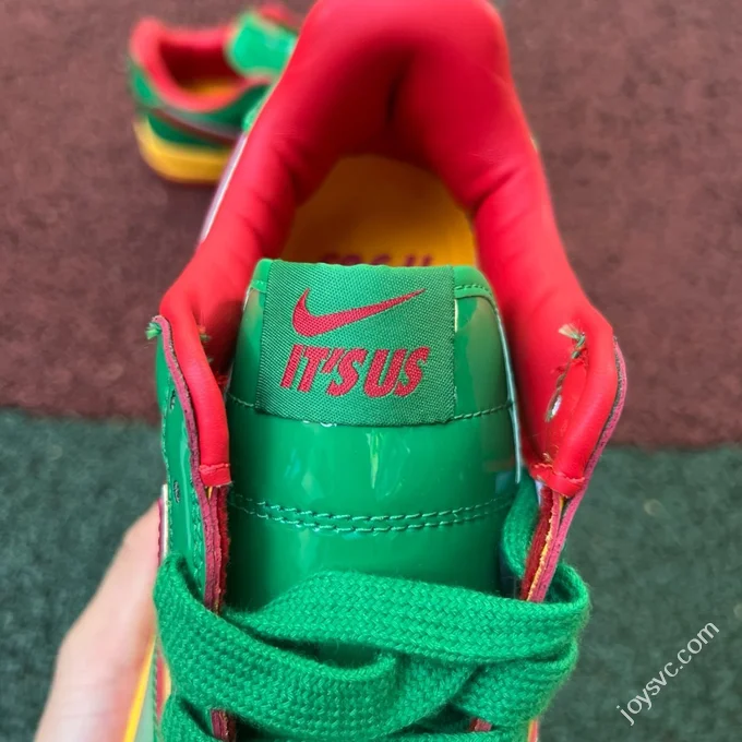 OWF Pure Original Air Force 1 AF1 Lil Yachty x Nike Green Gold Red IH4383-300