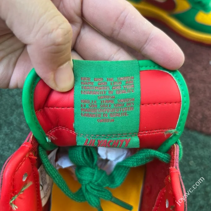 OWF Pure Original Air Force 1 AF1 Lil Yachty x Nike Green Gold Red IH4383-300