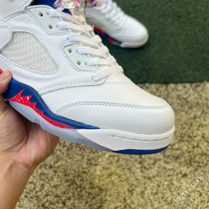 Pure Original AJ5 White Blue Red HQ7978-102