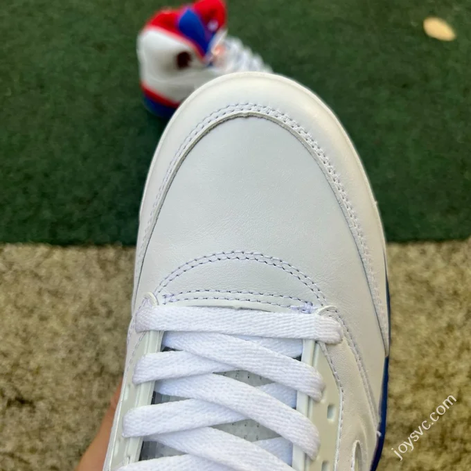Pure Original AJ5 White Blue Red HQ7978-102