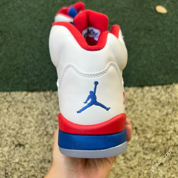 Pure Original AJ5 White Blue Red HQ7978-102