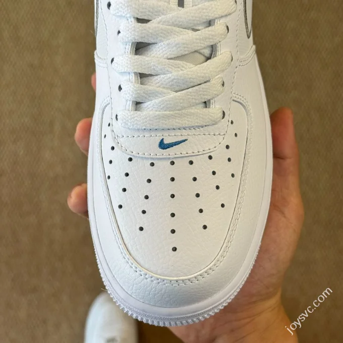 3A Pure Original Air Force 1 AF1 Splice White Grey IB7677-100