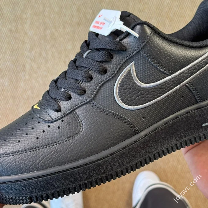 3A Pure Original Air Force 1 AF1 Splice Black IB7677-001