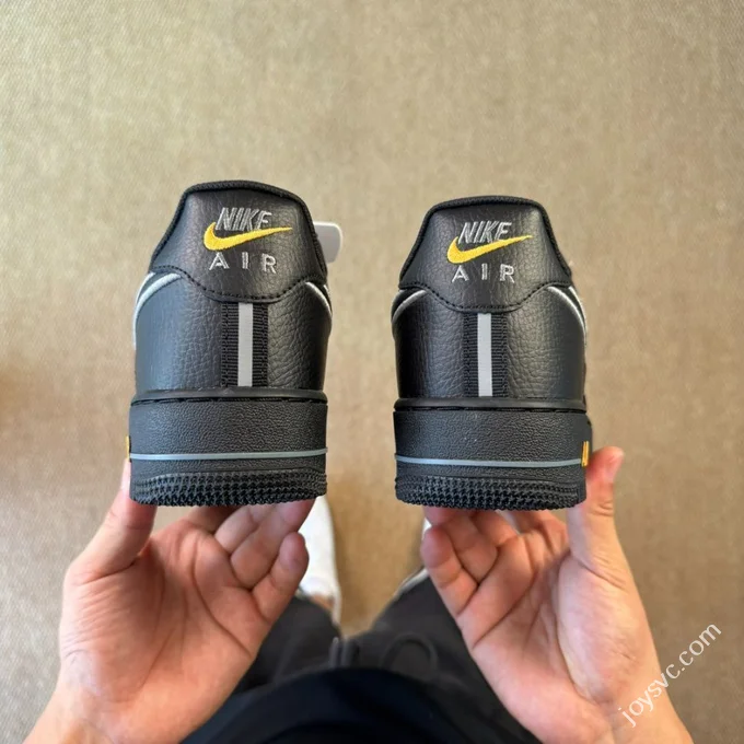 3A Pure Original Air Force 1 AF1 Splice Black IB7677-001