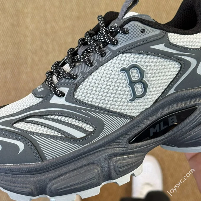 MLB Winner Chunky Cyber Dad Shoes Grey Black 3ASHW015N (GP007)