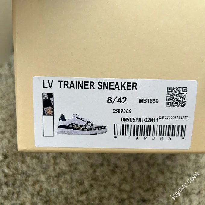 LV Nigo White Blue Denim LOUIS VUITTON x Nigo Trainer FW25