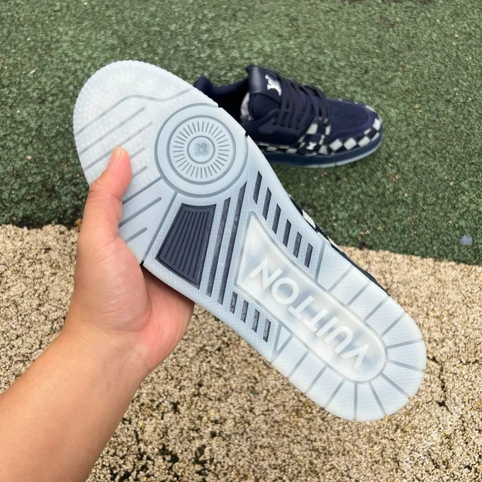 LV Nigo Blue Denim LOUIS VUITTON x Nigo Trainer FW25