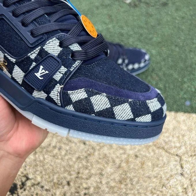 LV Nigo Blue Denim LOUIS VUITTON x Nigo Trainer FW25