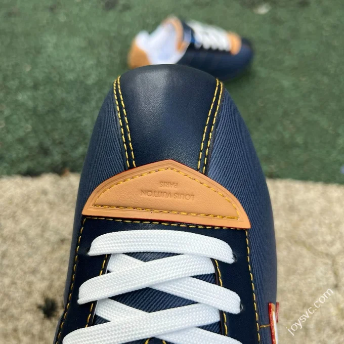 LV Soccer Shoes Blue LOUIS VUITTON x Nigo Collaboration FW25
