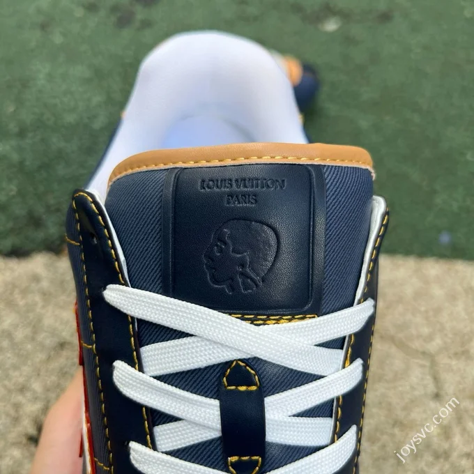 LV Soccer Shoes Blue LOUIS VUITTON x Nigo Collaboration FW25