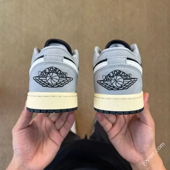 DT Pure Original AJ1 Low Top Suede Black Grey HQ2010-012