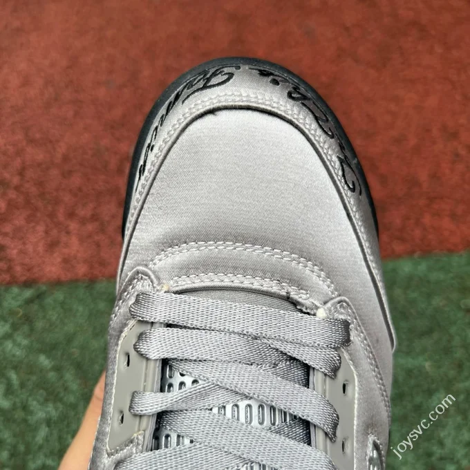 AJ5 Silver Grey Silk Air Jordan 5 Wings IO2038-001