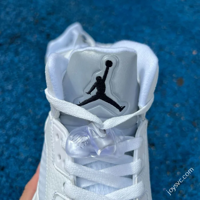 AJ5 White Silver Air Jordan 5 HQ7978-103