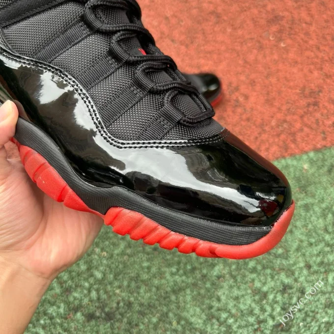 AJ11 Black Red High Top New Model 378037-326