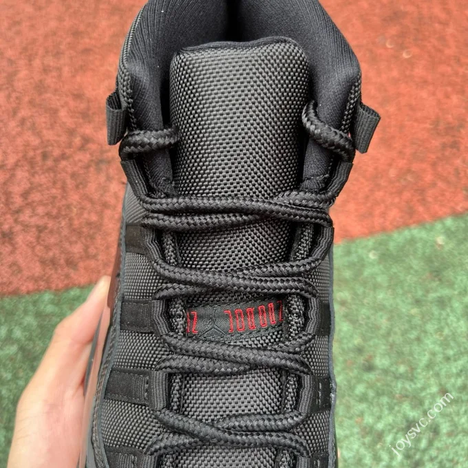 AJ11 Black Red High Top New Model 378037-326
