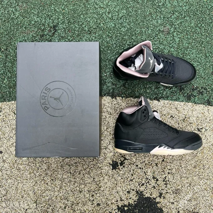 OG Pure Original AJ5 PSG Collaboration Black Pink HQ3004-001