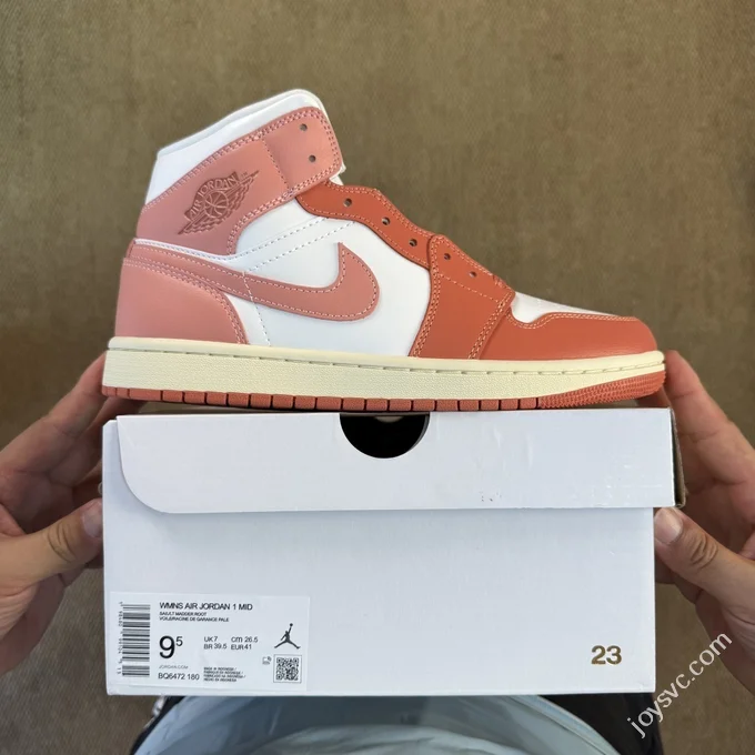 DT Passed Inspection AJ1 Mid White Pink BQ6472-180