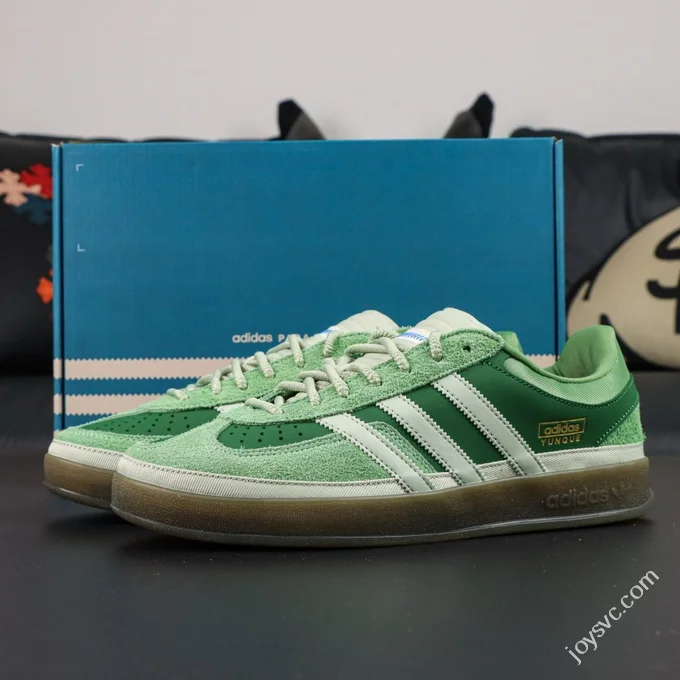 S2 Pure Original Bad Bunny x Adidas Gazelle Indoor Green JS504