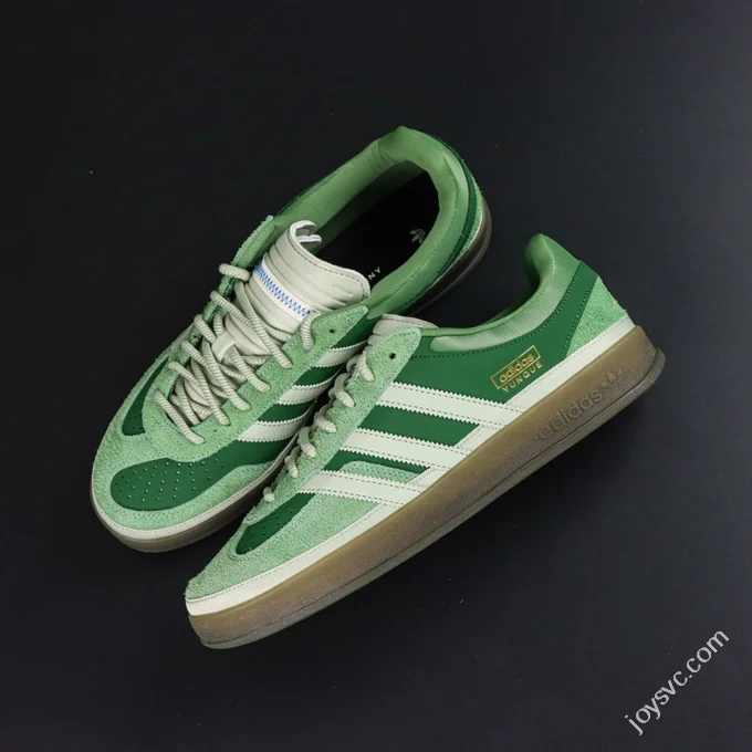 S2 Pure Original Bad Bunny x Adidas Gazelle Indoor Green JS504