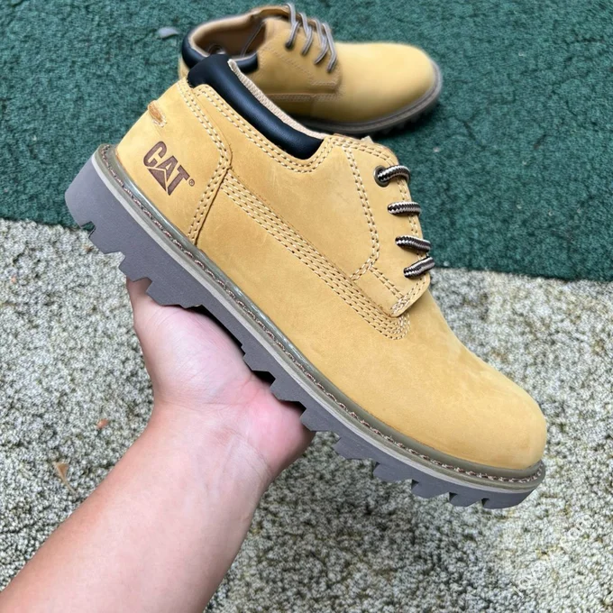 2025 Official CAT/Caterpillar Outdoor Work Light Sole Low Top Casual Lace-up Boots Series