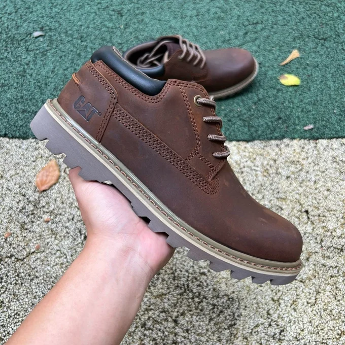 2025 Official CAT/Caterpillar Outdoor Work Light Sole Low Top Casual Lace-up Boots Series
