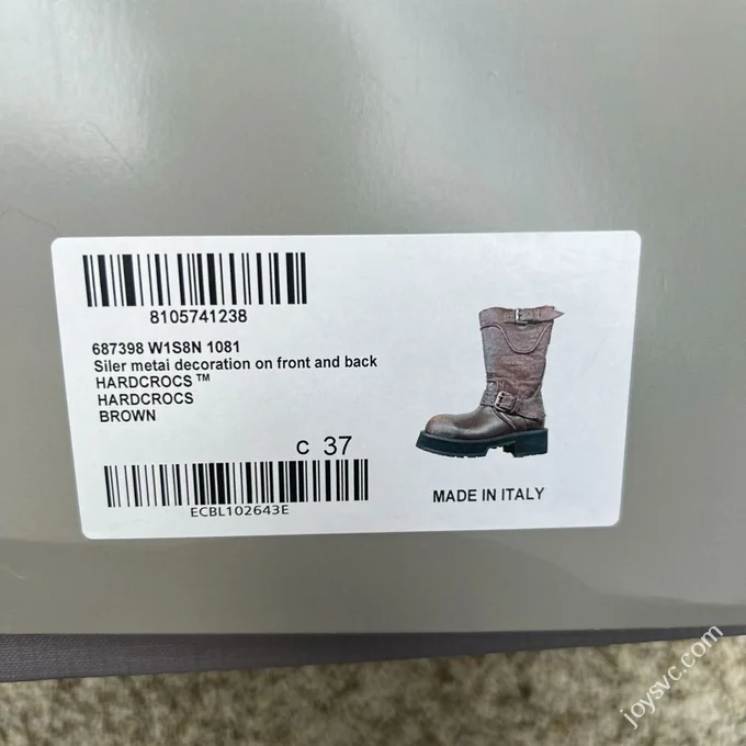 Balenciaga FW25 Venom Boots Retro Couple Style Motorcycle Boots