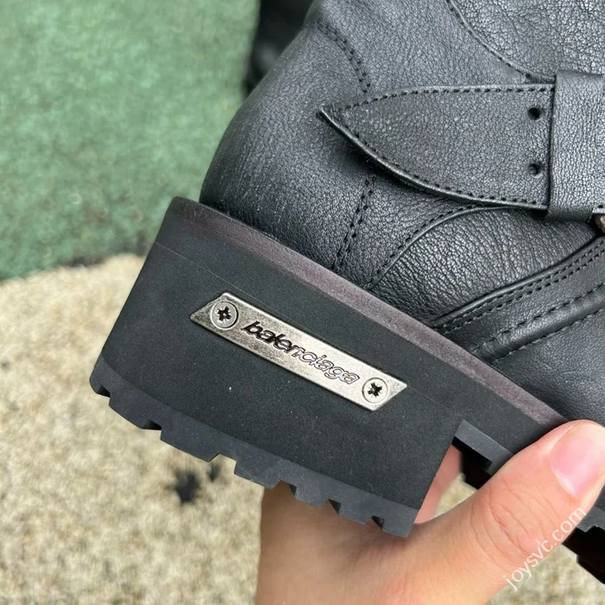Balenciaga FW25 Venom Boots Retro Couple Style Motorcycle Boots