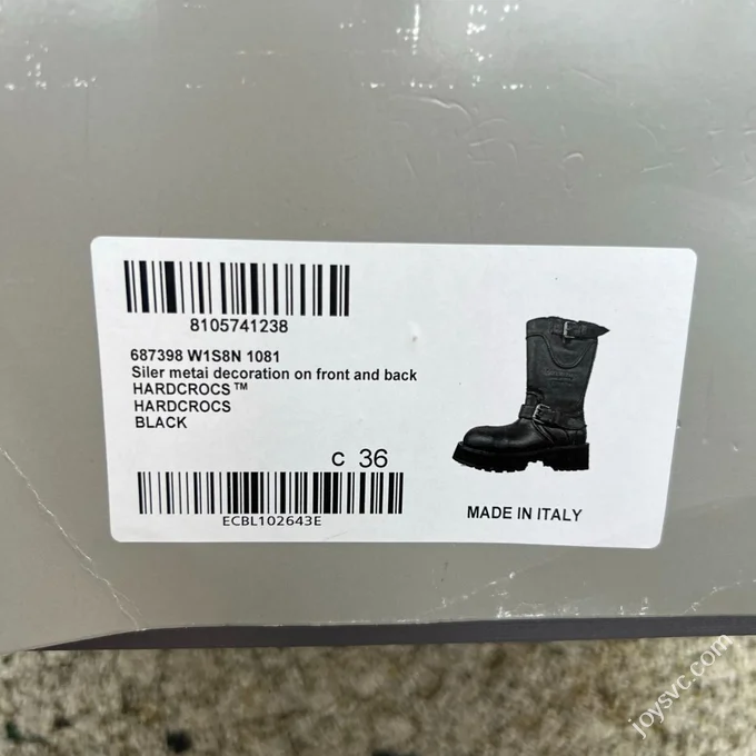 Balenciaga FW25 Venom Boots Retro Couple Style Motorcycle Boots