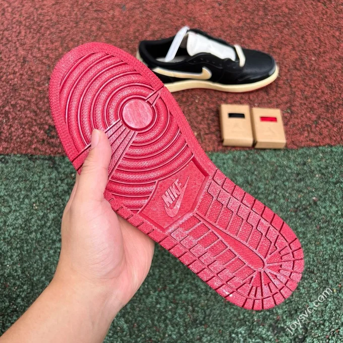 AJ1 Low White Black Red Nigel Bike IB8958-001