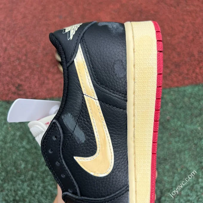 AJ1 Low White Black Red Nigel Bike IB8958-001