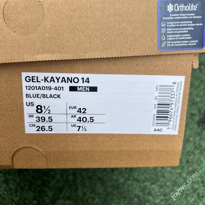 CEO Pure Original Asics Gel-Kayano 14 Silver Blue 1201A019-401