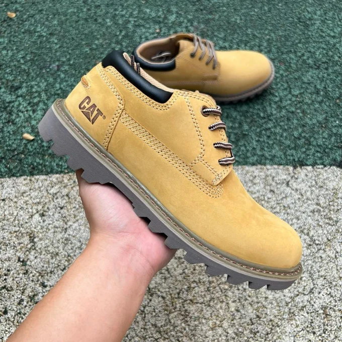 2025 Official CAT/Caterpillar Outdoor Work Light Sole Low Top Casual Lace-up Boots Series