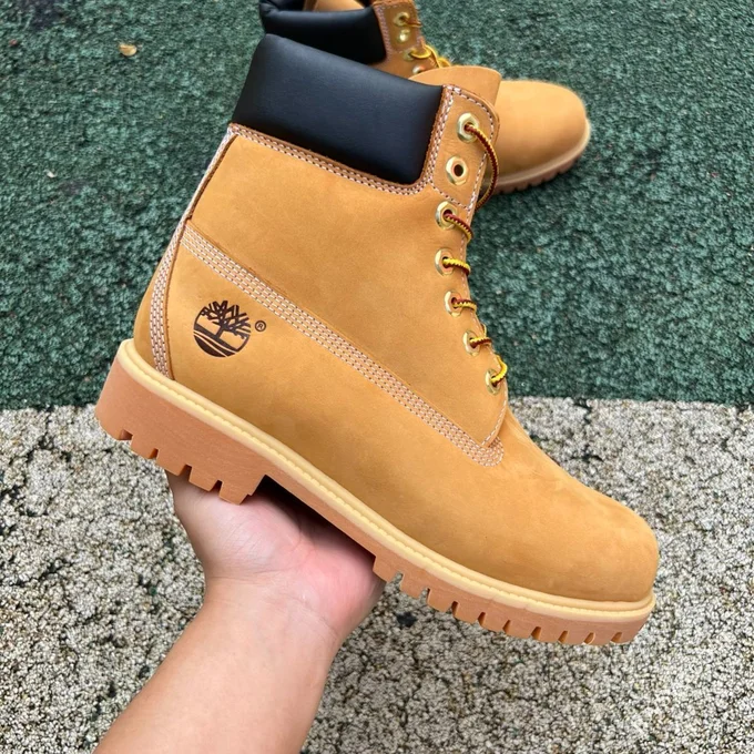 Timberland Classic Yellow High Top Boots (Women's 6-Hole 10361, Men's 7-Hole 10061)