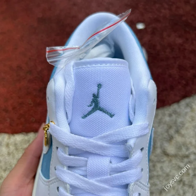 AJ1 Low Denim Blue White