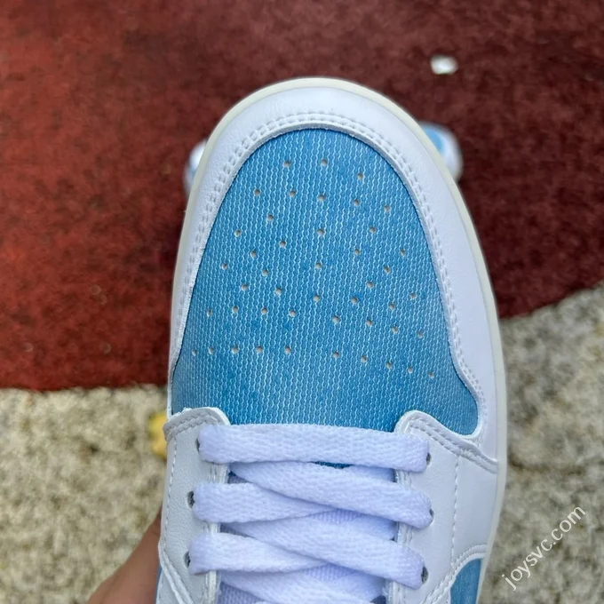AJ1 Low Denim Blue White