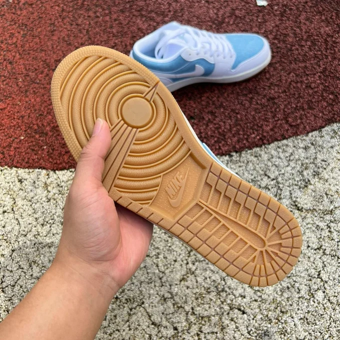 AJ1 Low Denim Blue White