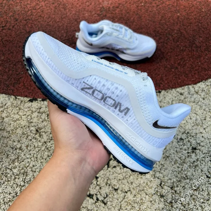 Nike Air Cushion White Black Blue Pegasus Premium HQ2592-104
