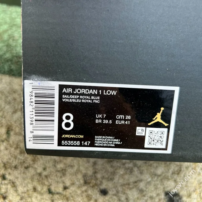 DT Pure Original AJ1 Low Deep Green Blue Splice 553558-147