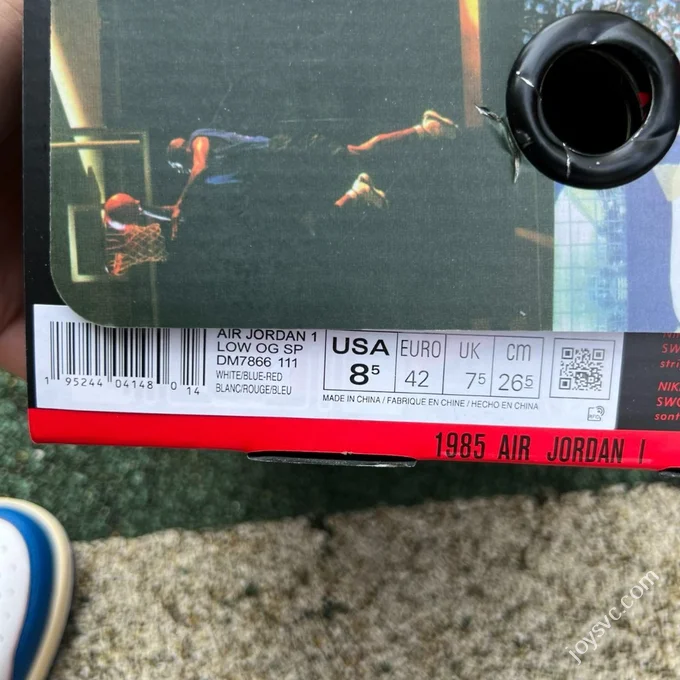 LJR Version AJ1 Union x Travis Scott Low Top Splice White Blue DM7866-111