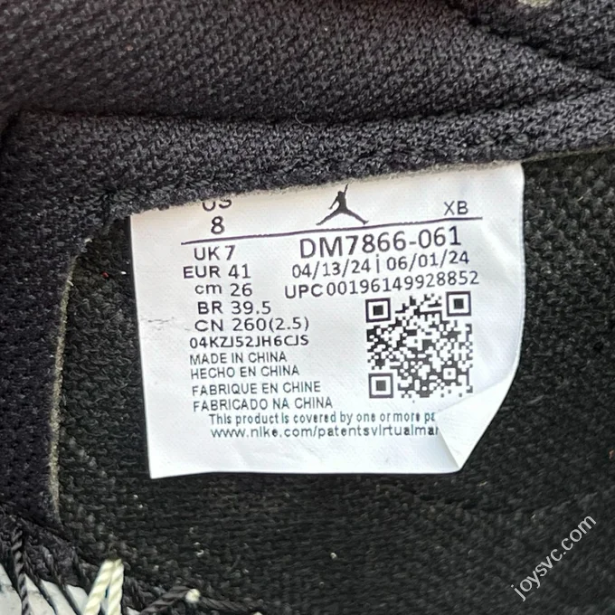 LJR Version AJ1 Travis Scott Low Top Black Red DM7866-061