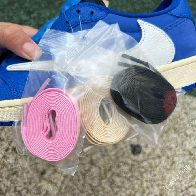 CS Pure Original AJ1 Travis Scott Low Top Blue White DM7866-400